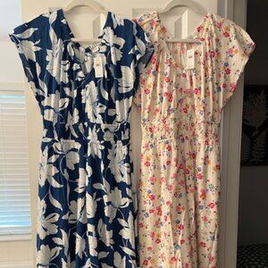 Two GAP Maxi Dresses